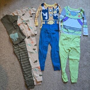 Disney Toy Story Pajama Bundle 4t +5t Set